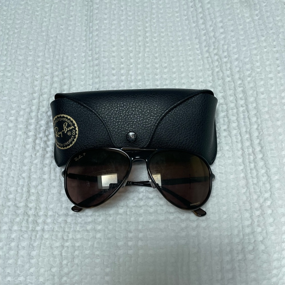 BROWN RAY BANS